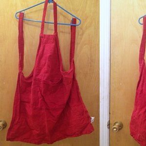 NWOT - Professional Chef Apron in Red